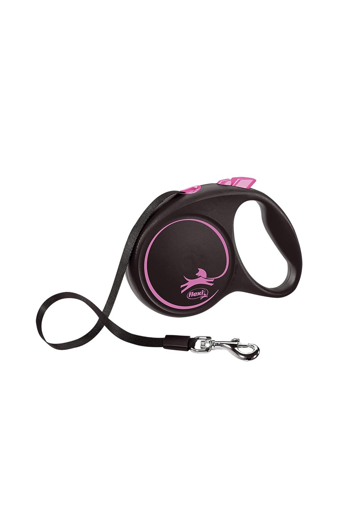 بند قلاده نواری سگ فلکسی Flexi مدل EDCB08DMXMY5H، طول ۵ متر