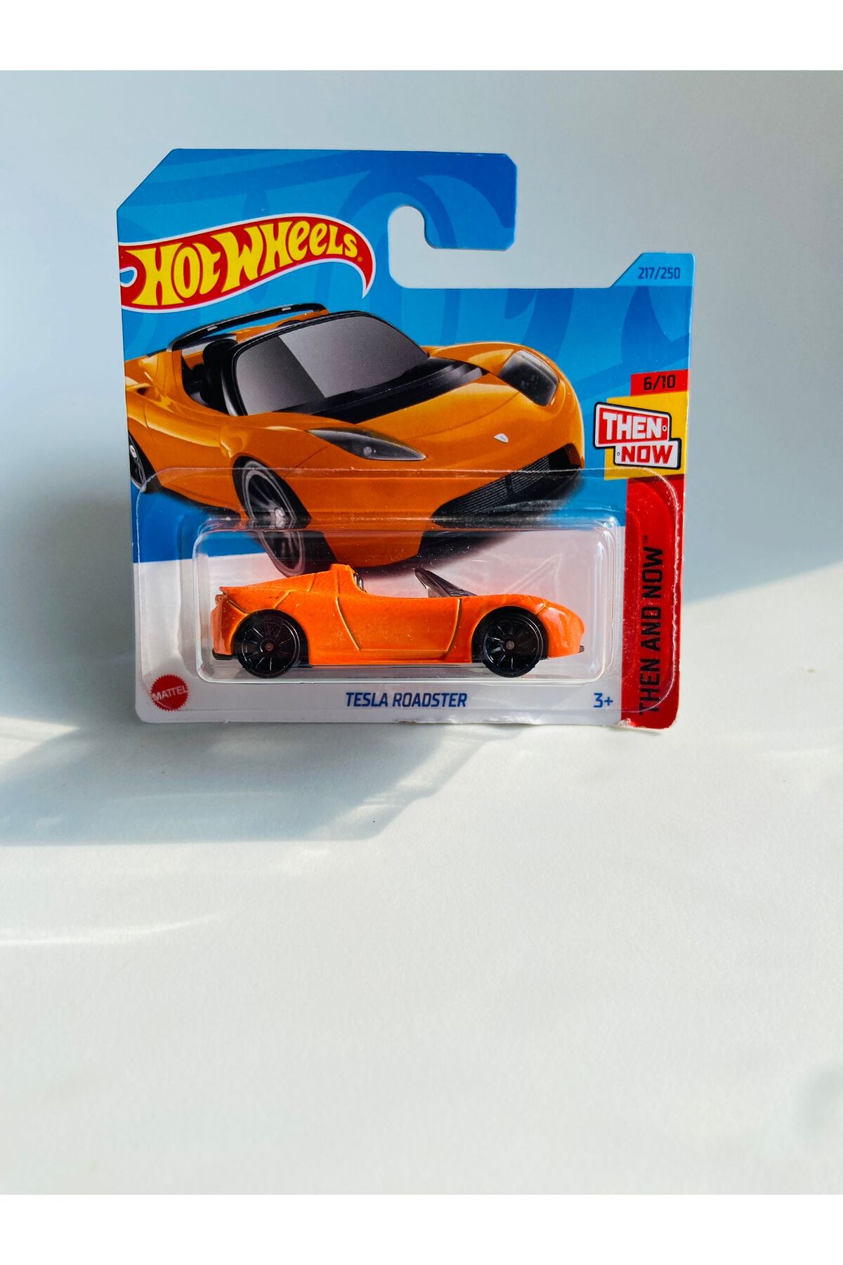 ماشین اسباب بازی TESLA ROADSTER هات ویلز اورجینال HOT WHEELS