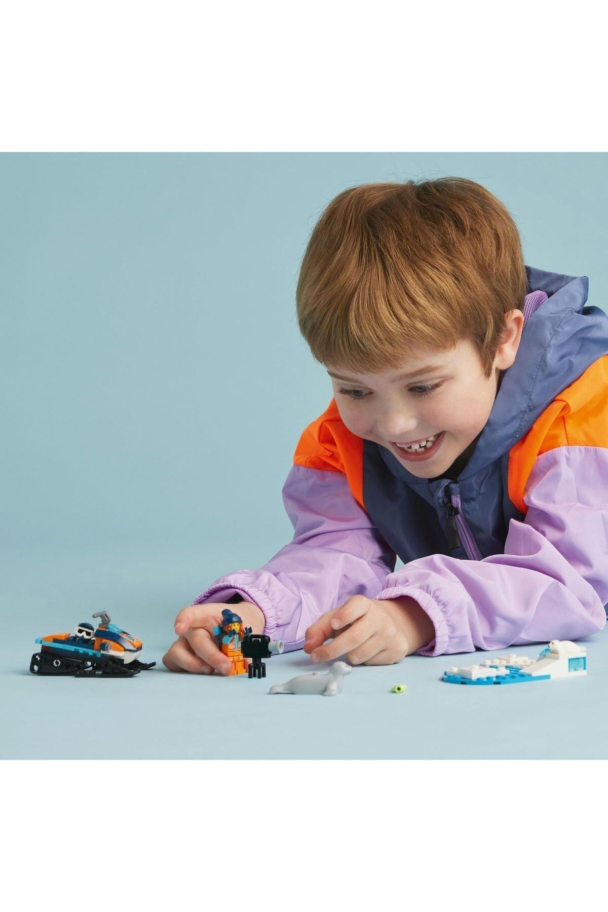 لگو و اسباب بازی های ساخت محور سورتمه موتور اکسپلورر قطبی شهر ARCNXX 60376 SN 1022995 از ترکیه LEGO