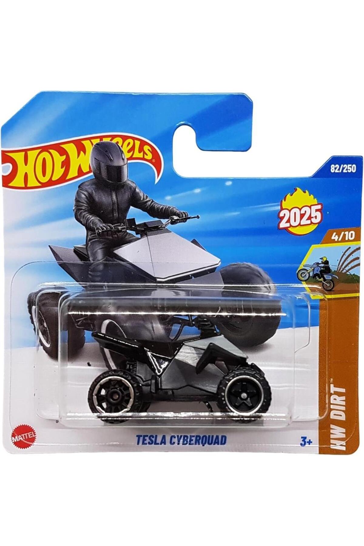 ماشین اسباب بازی چرخ دستی های تک TESLA CYBERQUAD HYX91 از ترکیه HOT WHEELS