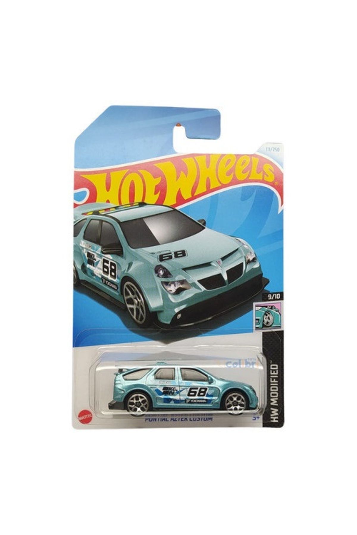مدل خودرو HRY61 PONTIAC آزتک سفارشی هات ویلز اورجینال HOT WHEELS