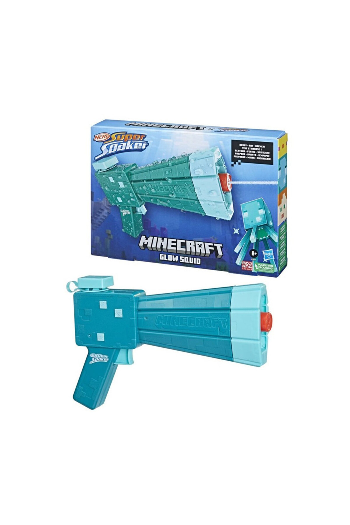 تفنگ های اسباب بازی و آب TOYS SUPER SOAKER SOX GLOW WATER PISTOL F7600 نرف اورجینال Nerf