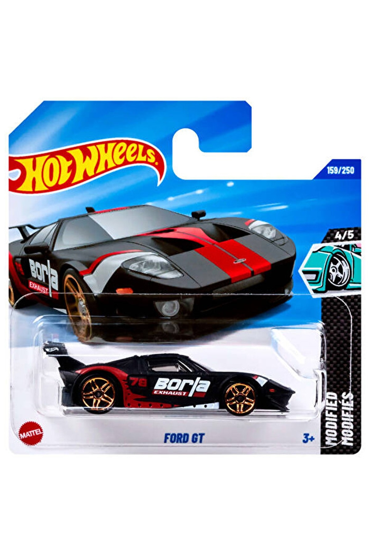 ماشین اسباب بازی های تک فورد GT JBB75 از ترکیه HOT WHEELS