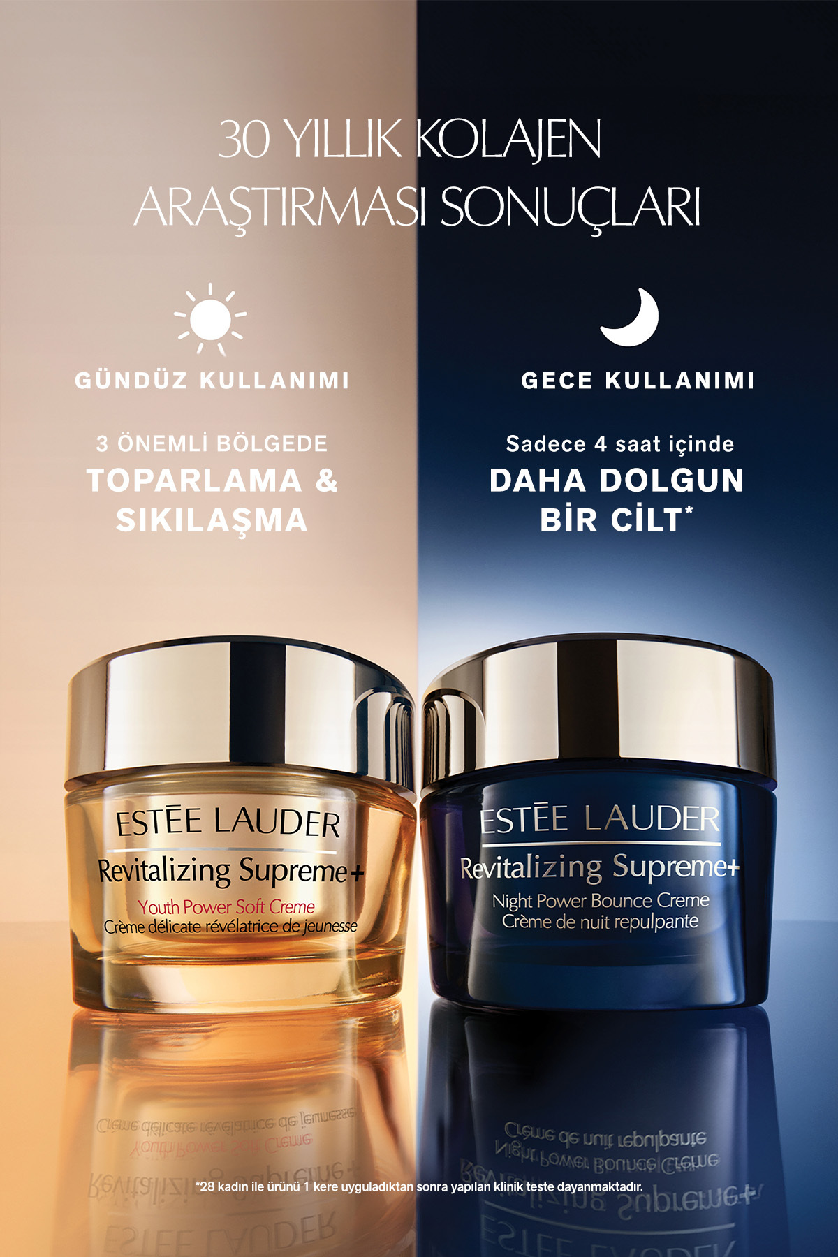 قدرت کلاژن شبانه استی لادر Estee Lauder