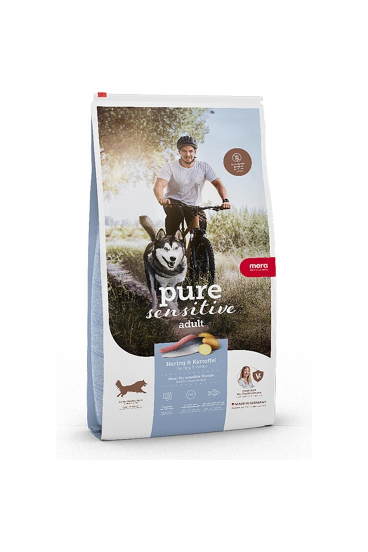 غذای خشک سگ مرا Mera Pure Sensitive با شاه‌ماهی، ۱۲٫۵ کیلوگرم 12,5 kg