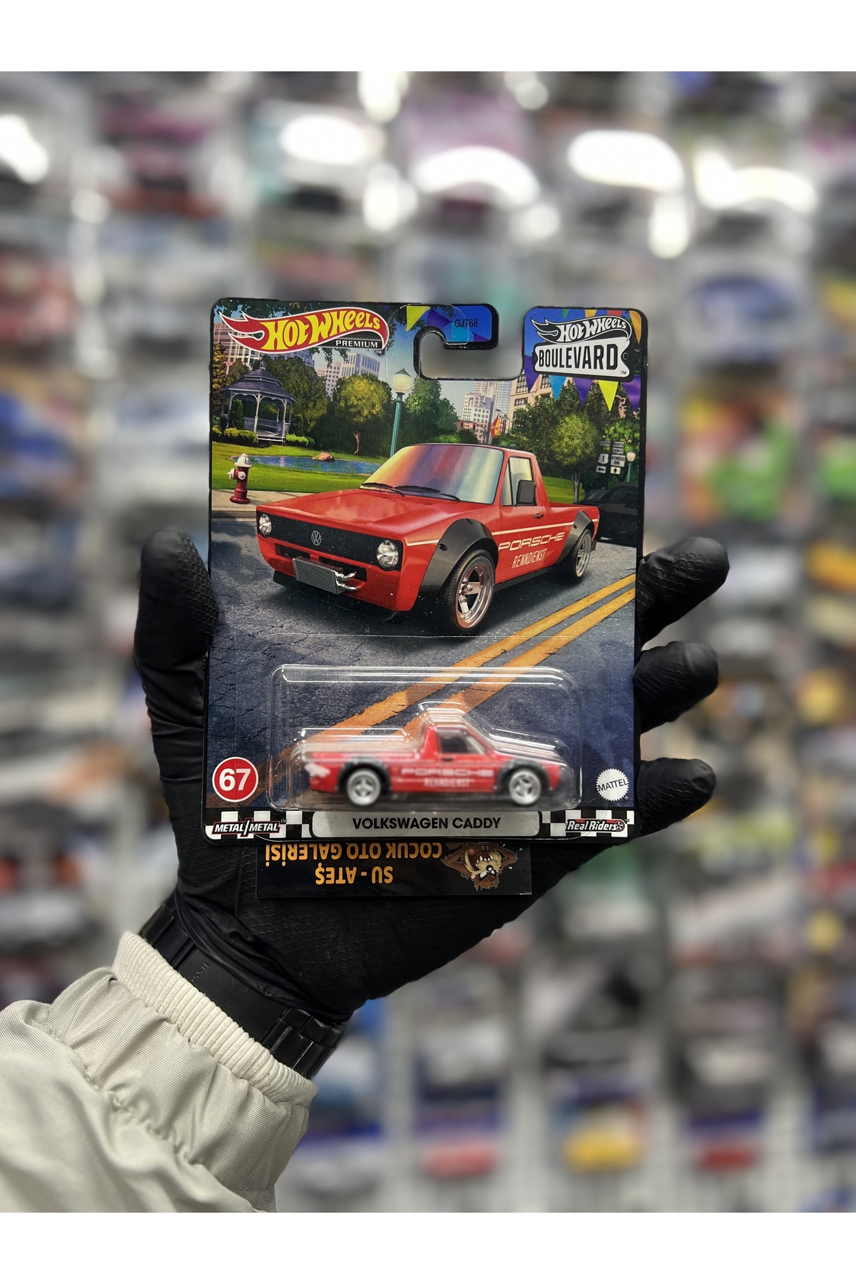 ماشین اسباب بازی بلوار VOLKSWAGEN CADDY PREMIUM 1.64 از ترکیه HOT WHEELS