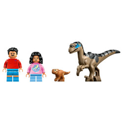 مجموعه ساختنی لگو LEGO ژوراسیک ورلد Jurassic World مدل 76972، فرار رپتور، ۲۸۵ قطعه