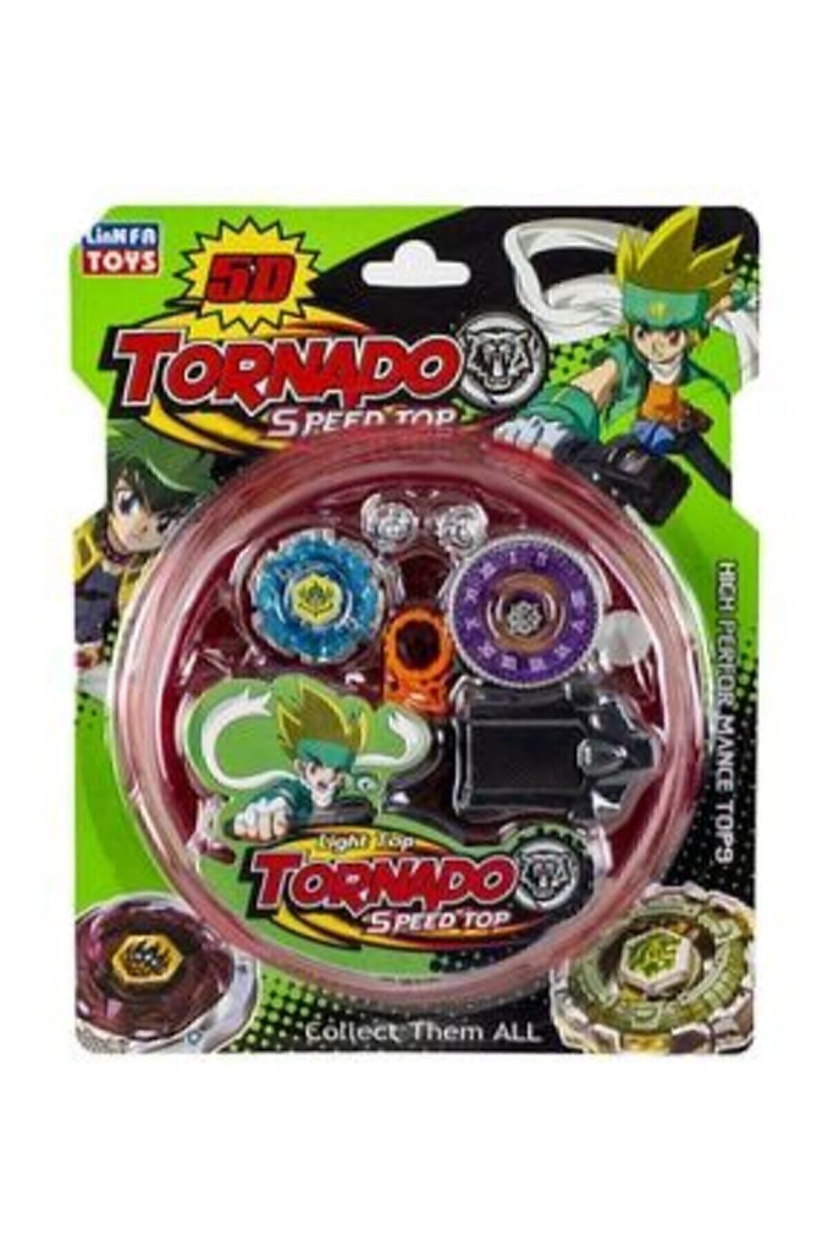 اسباب بازی های فیگور دیگر تورنادو دو نفره با مزرعه Beyblade