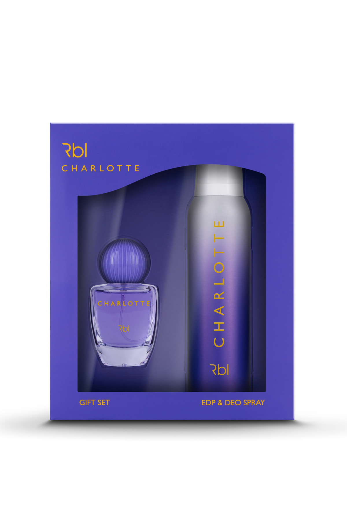 ست عطر شارلوت کوفره 50 میل دیو اسپری هدیه 150 میلی لیتری Rebul