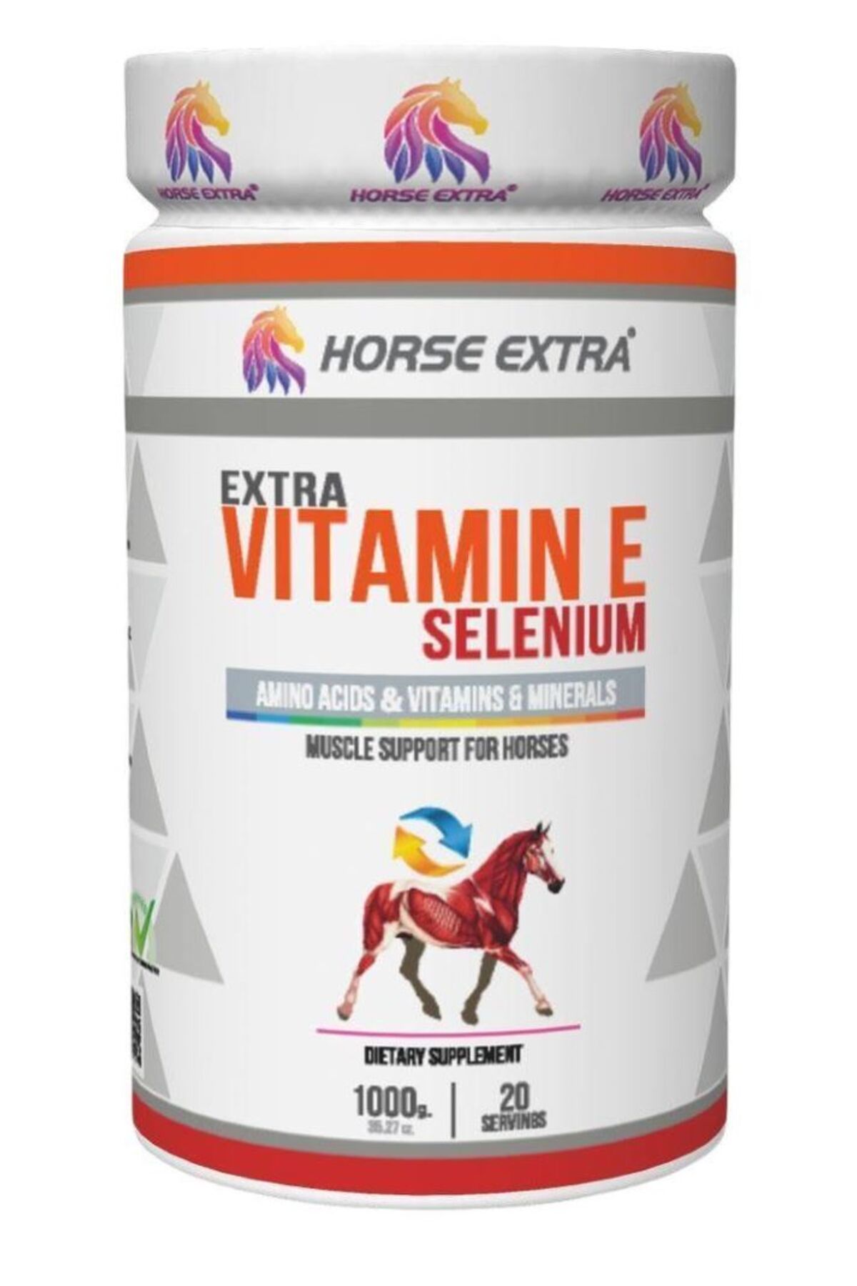 مکمل ویتامین E و سلنیوم هورس اکسترا Horse Extra، ۱ کیلوگرم