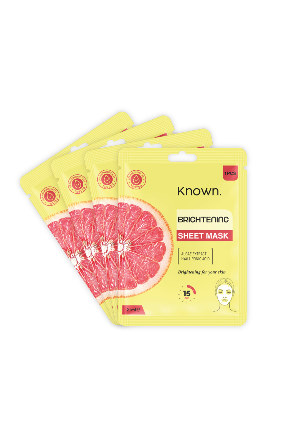 ماسک صورت روشن کننده 4 عددی KNOWN