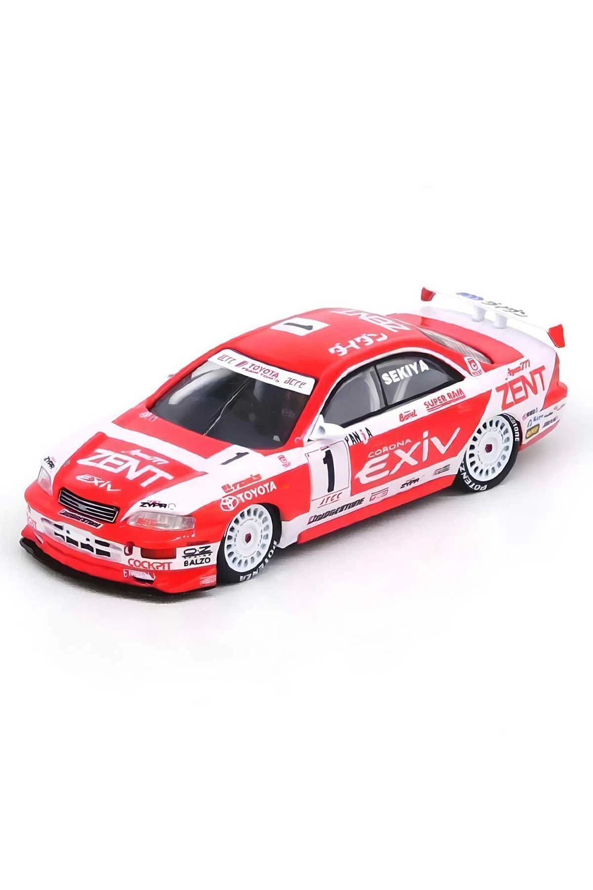 مدل خودرو INNO 1:64 TOYOTA CORONA EXIV JTCC 1995 BOXSET COLLECTION اورجینال TOYFEST