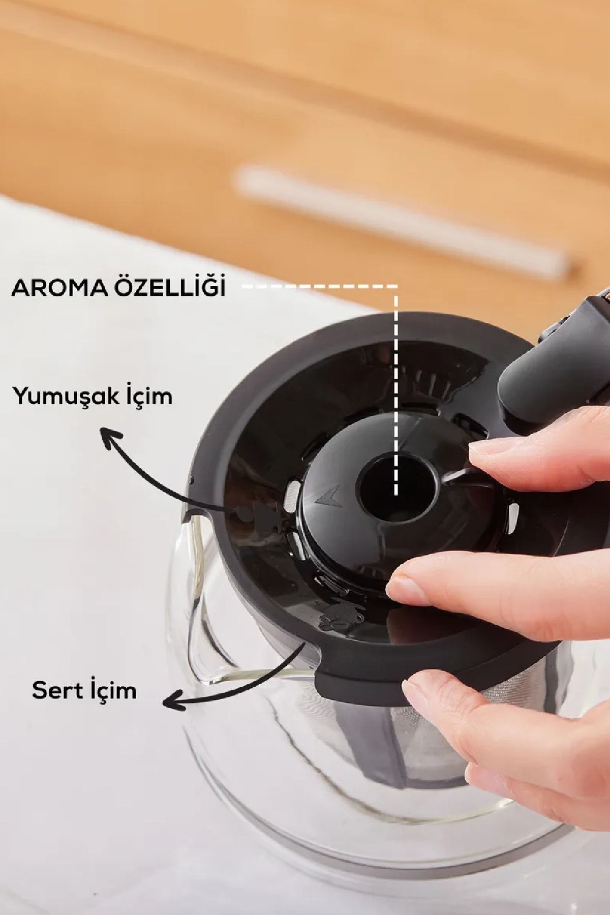 قهوه ساز ترک کرم و چای سخنگو PLUS MOD 5 IN 1 اورجینال Karaca