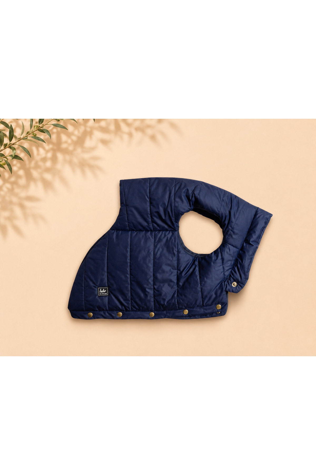 کاپشن پافر سگ لولو د اربن پاپ Lulu The Urban Pup، Urban Navy Puffer، سرمه‌ای