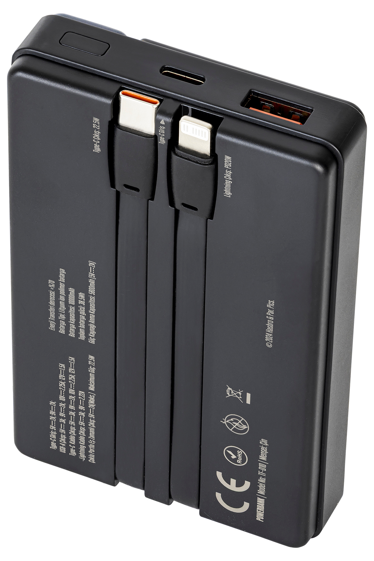 پاوربانک HASBRO دارای مجوز TF D10 10000 MAH اورجینال transformers