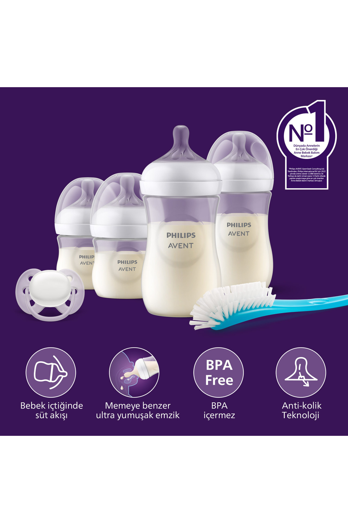 ست نوزادی فیلیپس اونت Natural Response مدل SCD838/11