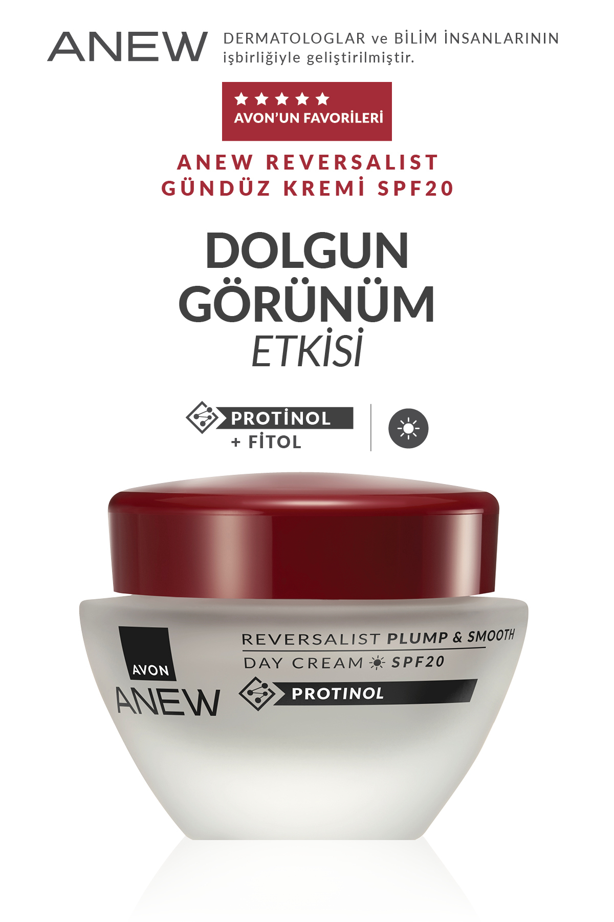 کرم صورت روز آنیو ریورسالست با SPF20 حجم 50 میلی لیتر آون Avon
