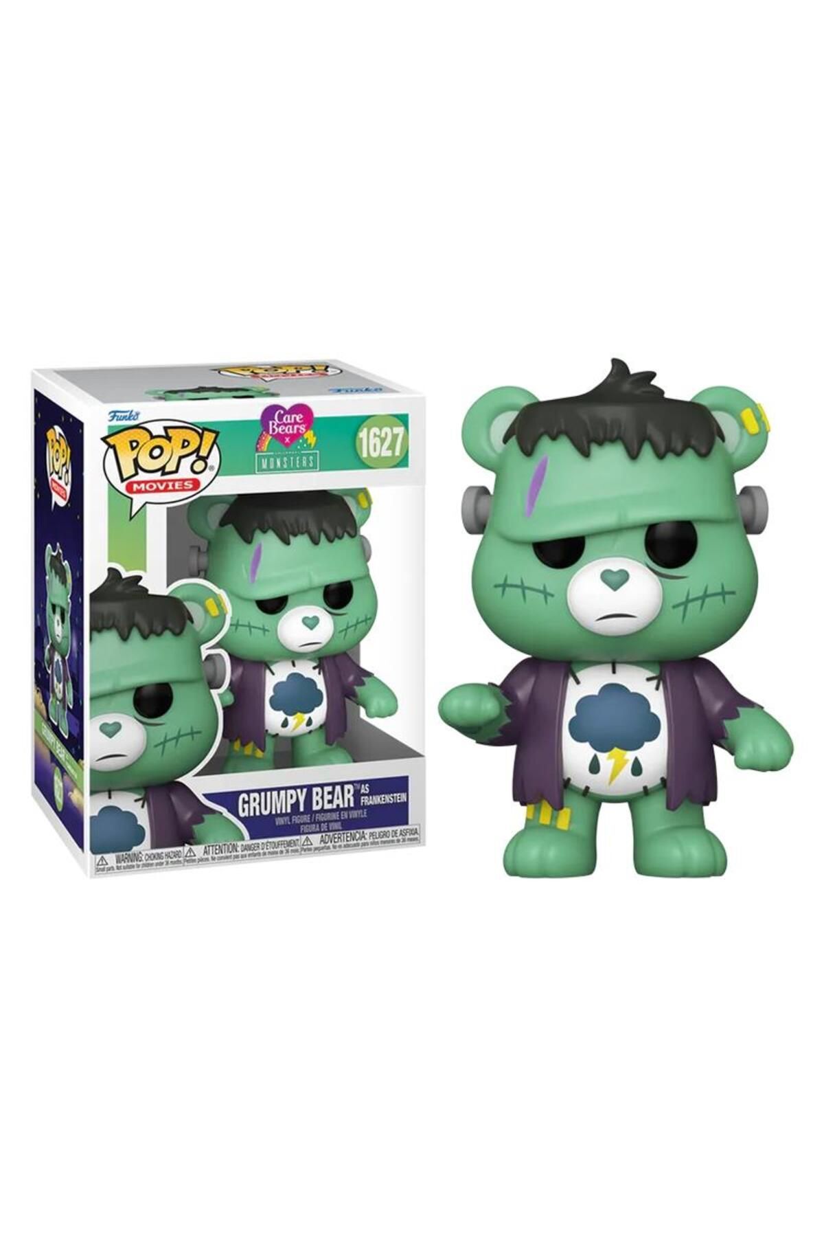 فیگور فیلم های پاپ شماره ۱۶۲۷ GRUMPY BEAR AS FRANKENSTEIN اصل Funko