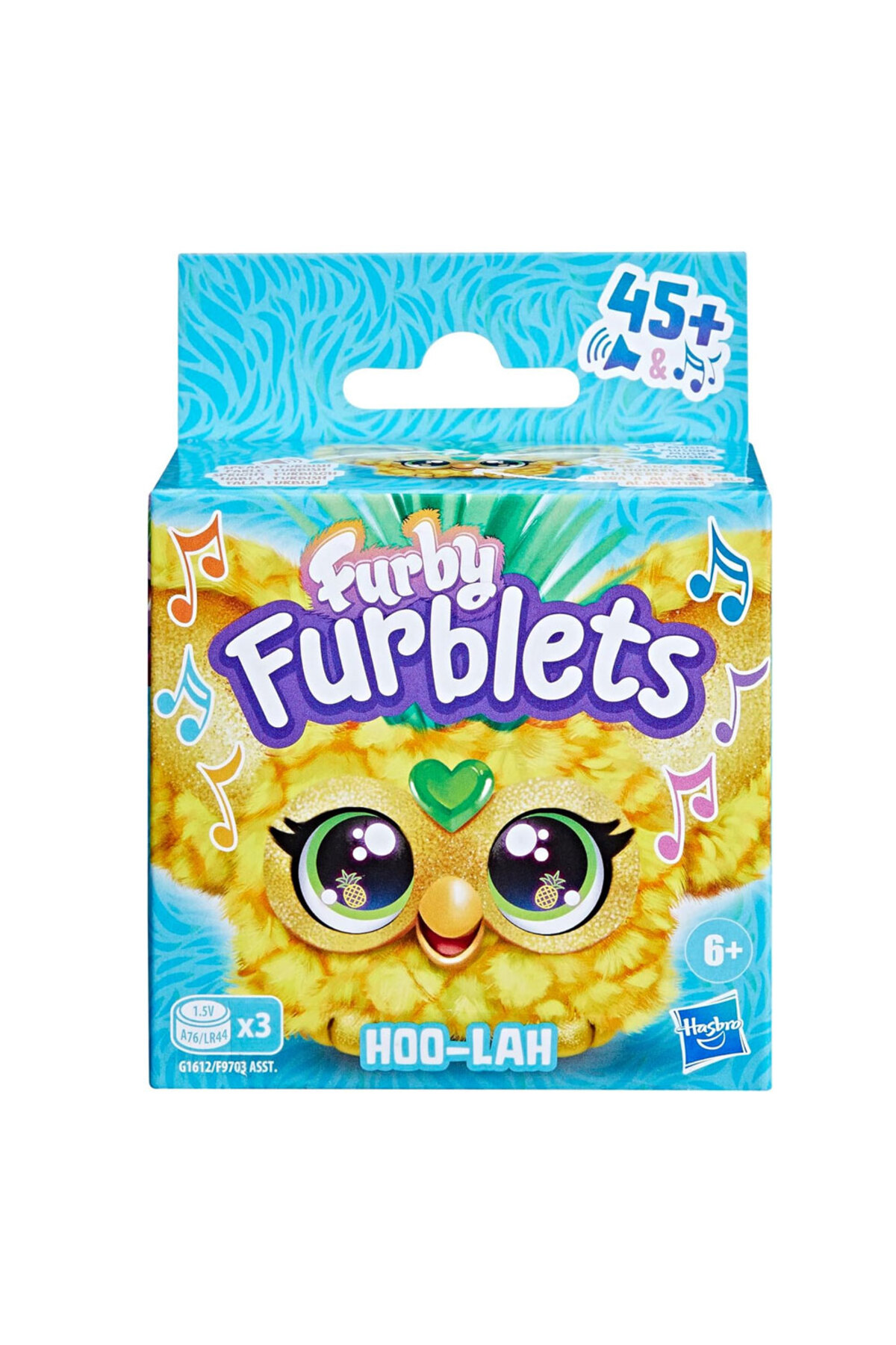 اسباب بازی های پشمی FURBLET INTERACTIVE PLUSH HOO LAH G1612 Furby