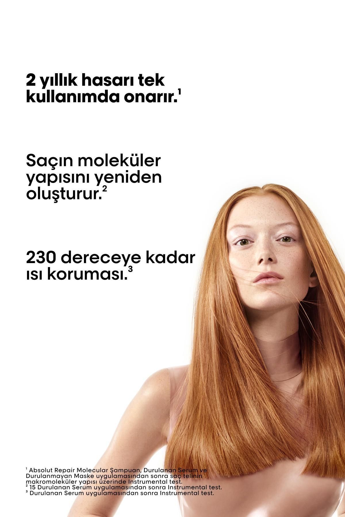 ماسک مو مردانه و زنانه مولکولی تعمیر ABSOLUT برای همه موهای فرسوده 50 میل L'oreal Professionnel