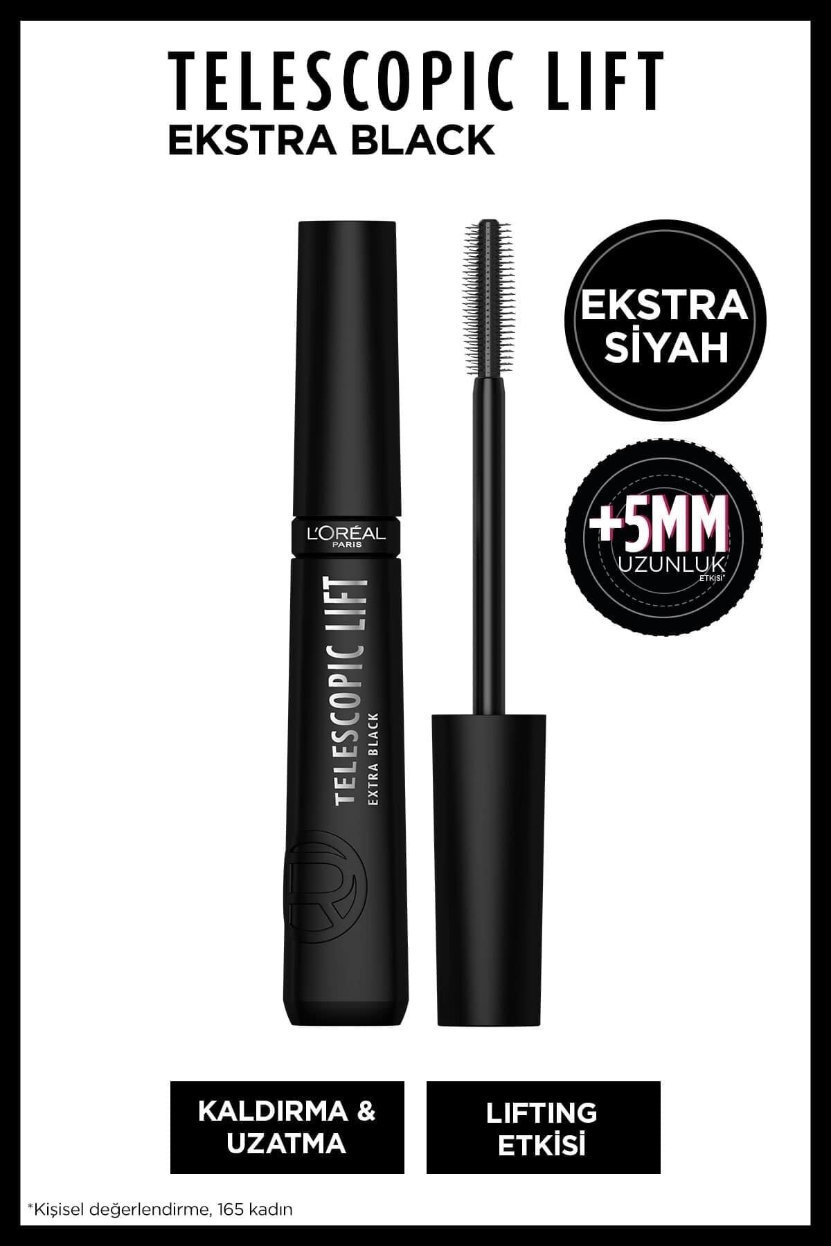 ریمل بالابر تلسکوپی اضافی سیاه SM1 L'Oreal Paris