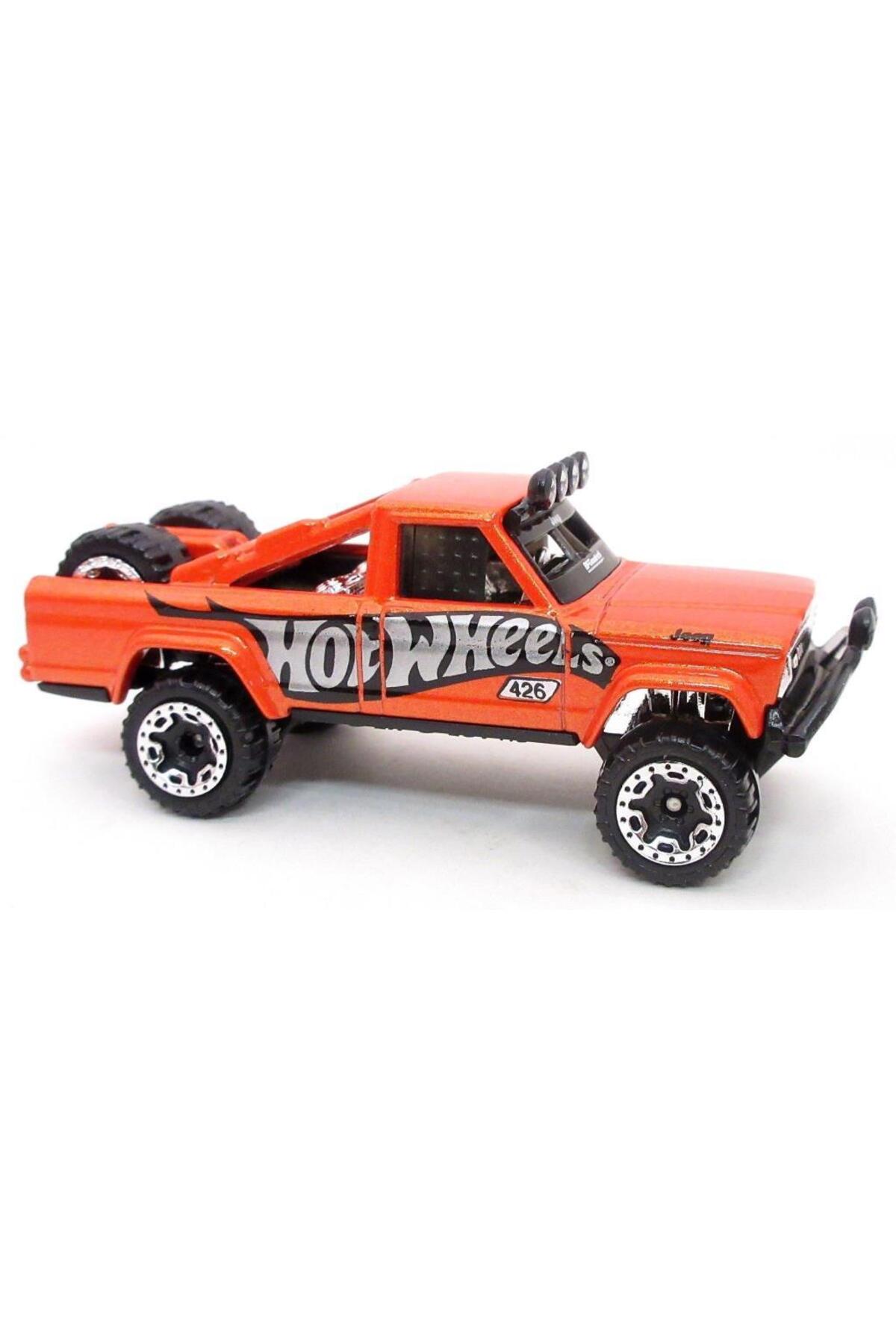 ماشین اسباب بازی SINGLE CARS 73 JEEP J10 HKG61 هات ویلز اورجینال HOT WHEELS