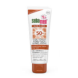 کرم ضدآفتاب صورت سبامد Sebamed SPF 50 چندمنظوره، مناسب پوست حساس، ۷۵ میلی‌لیتر
