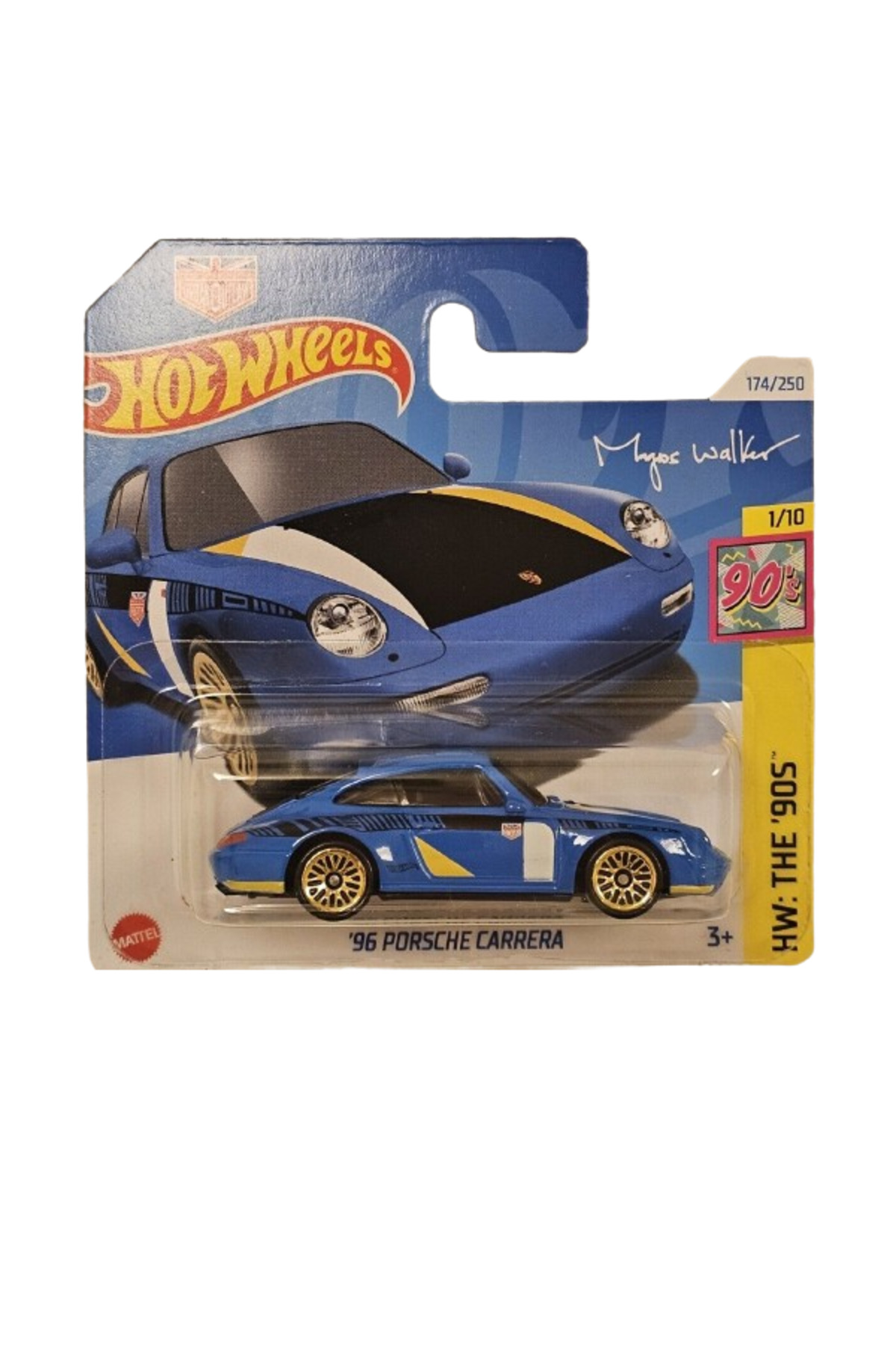 ماشین اسباب بازی پورشه کاررا 96 از ترکیه HOT WHEELS