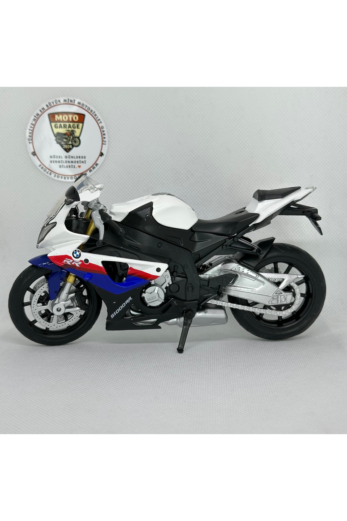 مدل خودرو BMW S1000 RR 1:12 موتور سیکلت دیکست – اسباب بازی کلکسیونی فلزی دارای مجوز اورجینال Maisto Diecast