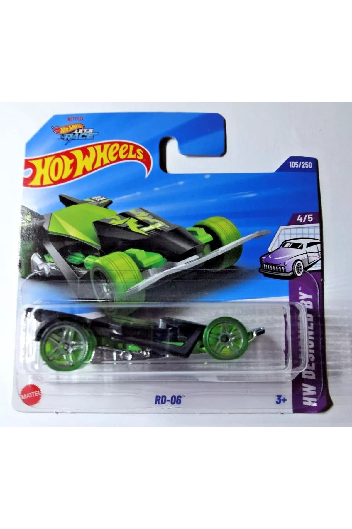 ماشین اسباب بازی RD 06 TOY CAR 1:64 مدل کلکسیونی مقیاس 2025 4 5 از ترکیه HOT WHEELS