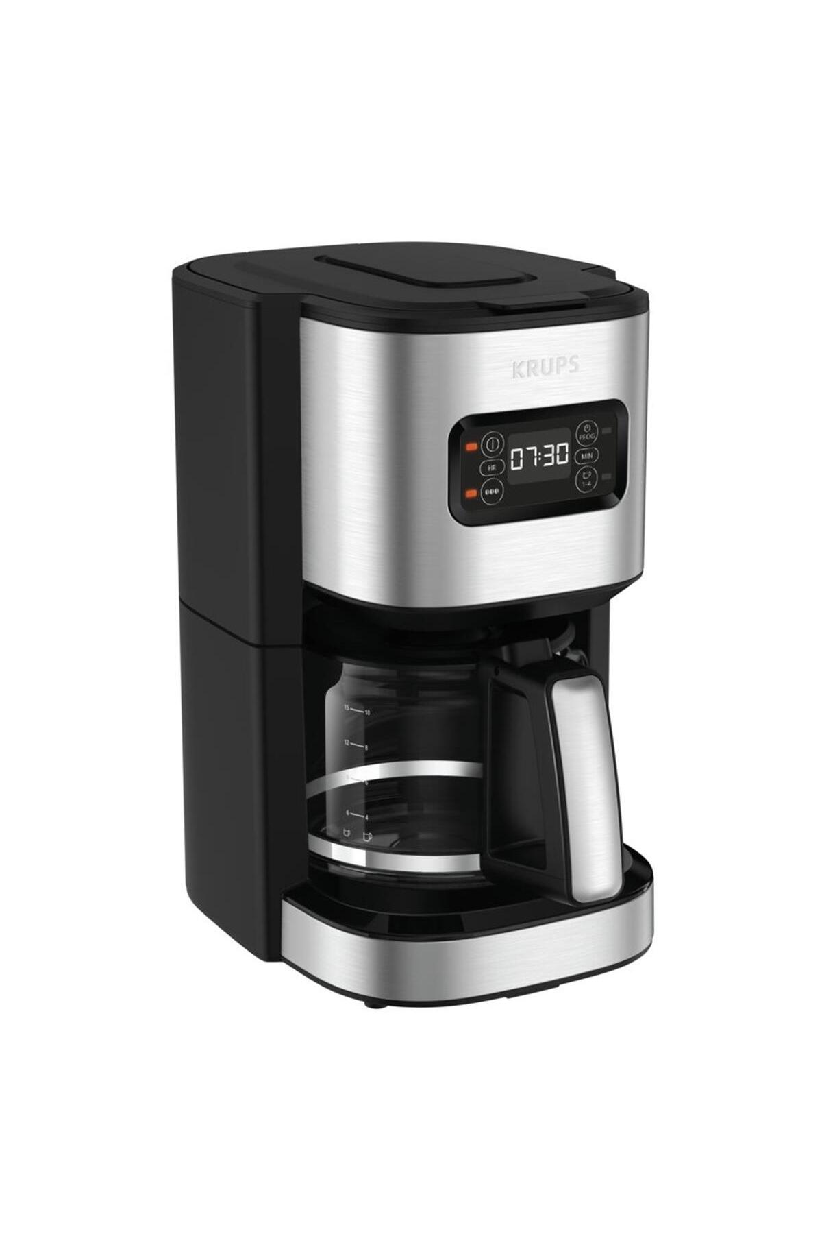 قهوه ساز فیلتری استیل ضد زنگ انتخابی 1.25 لیتری EXCELLENCE KM480D10 151000 اورجینال Krups