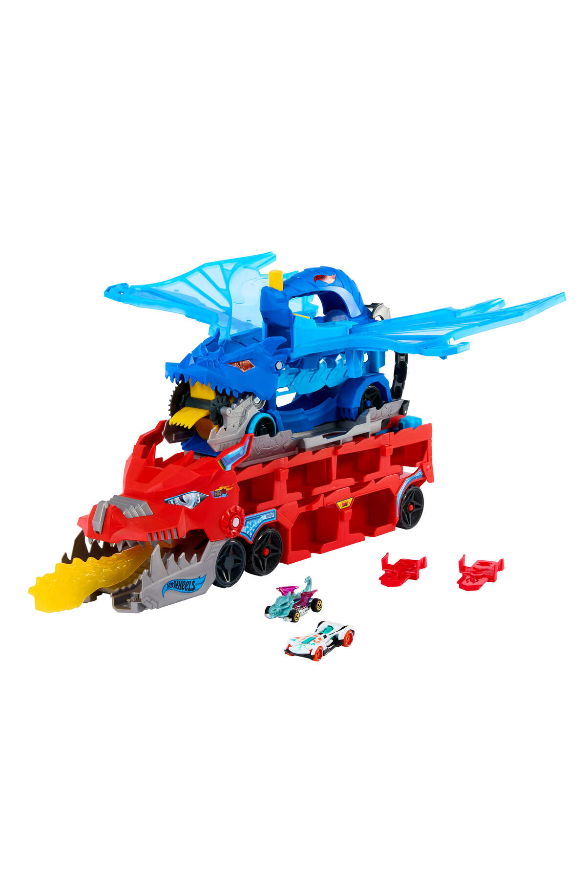 سایر ست های بازی ® کامیون حمل و نقل غول پیکر 2 ماشین اسباب در مقیاس 1:64 JBM72 از ترکیه HOT WHEELS