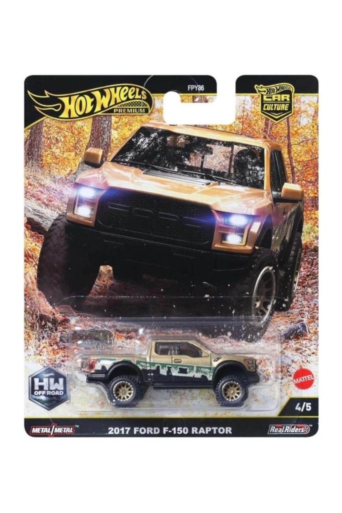 ماشین اسباب بازی CAR CULTURE 2017 FORD F 150 RAPTOR FPY86 JBK70 هات ویلز اورجینال HOT WHEELS