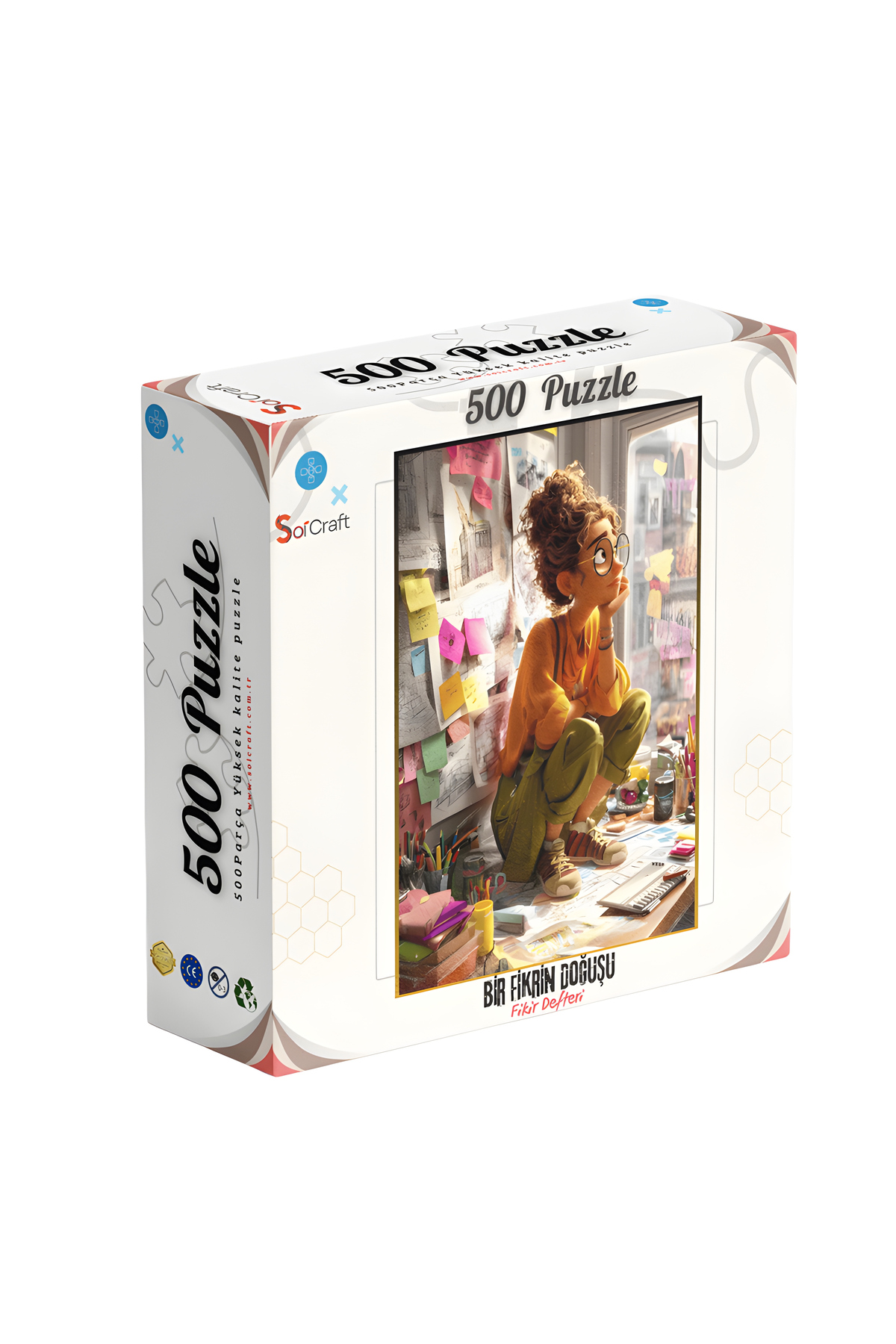 پازل 500 تکه تولد یک ایده Soi Craft