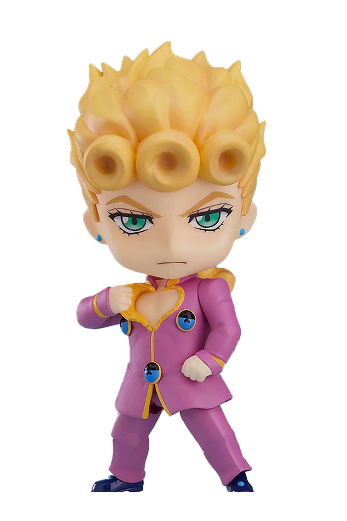فیگور JOJO BIZARRE Q POSKET ANIME MANGA FIGURINE 10 CM GIORNO GIOVANNA از ترکیه BANDAI