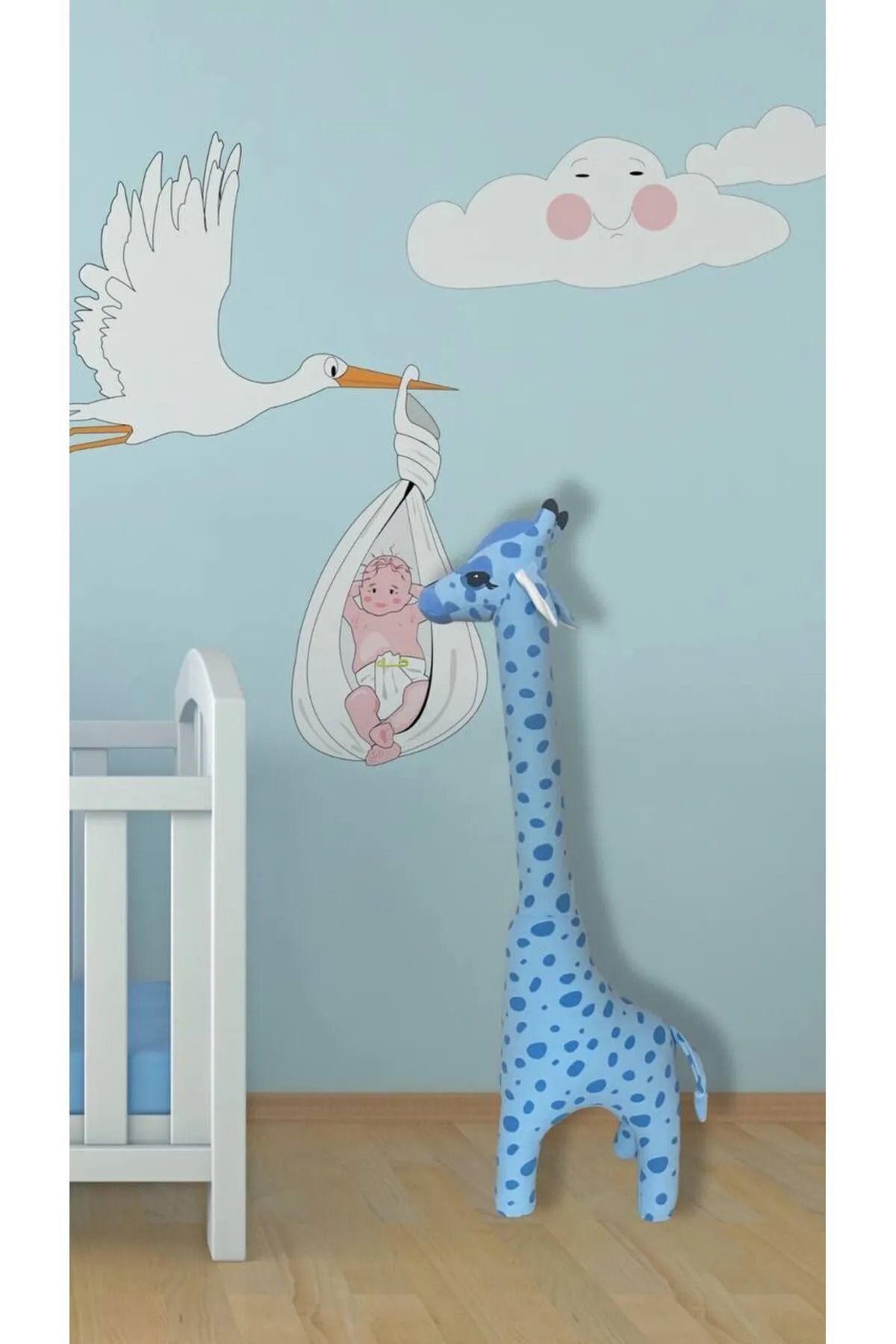 اسباب بازی های پشمی زرافه مخملی همبازی من 100 سانتی متر GRAN TOYS