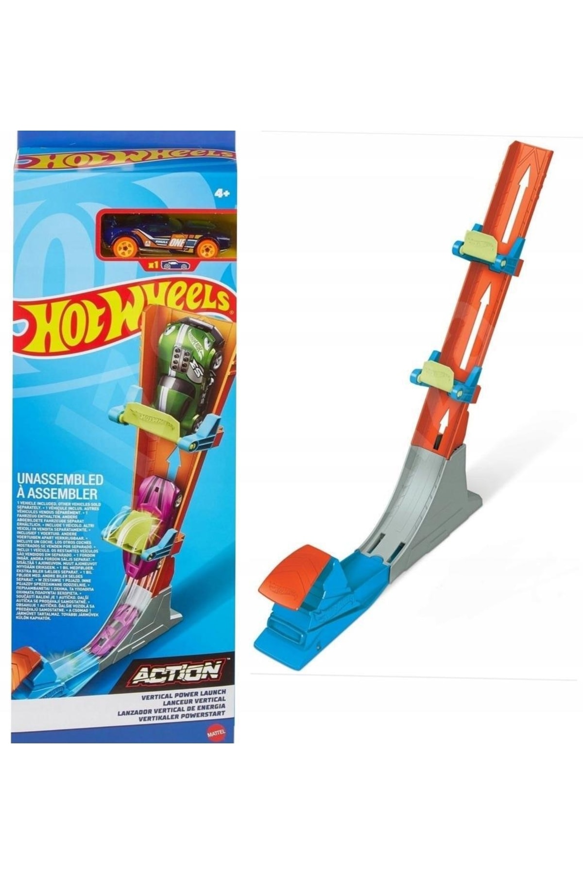 ماشین اسباب بازی مجموعه مسابقه پرش آکروباتیک ستاره مسیر HDR82 FWM85 از ترکیه HOT WHEELS