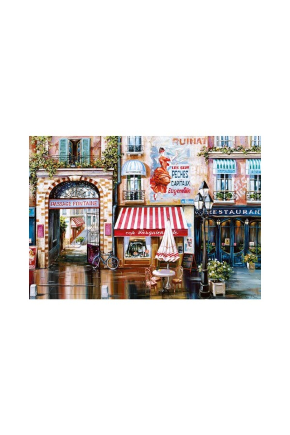 پازل 2000 PIECE 68X96 CM FRENCH STREET از ترکیه Genel Markalar