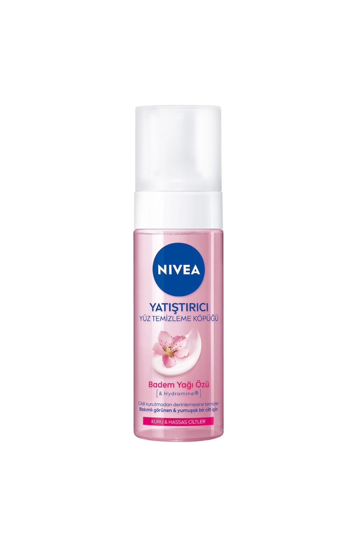 NIVEA خاموشک صورتی آلوند 150 میلی لیتر و برس تمیزکننده صورت فلوئل
