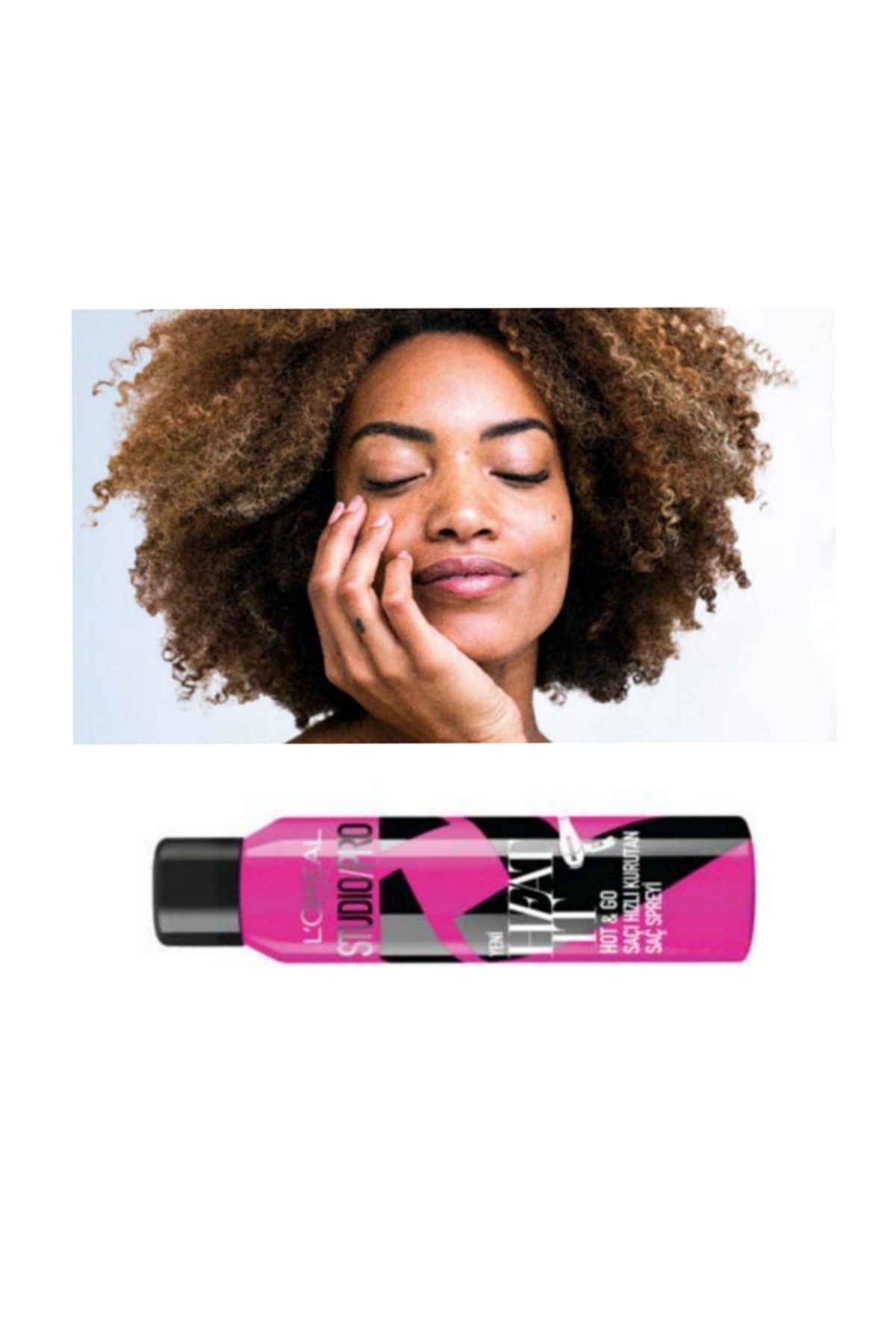 اسپری مو LOREAL PARIS STUDIO PRO HOT AND GO FAST BLOW DRYER SPRAY 150ML L'Oreal Paris