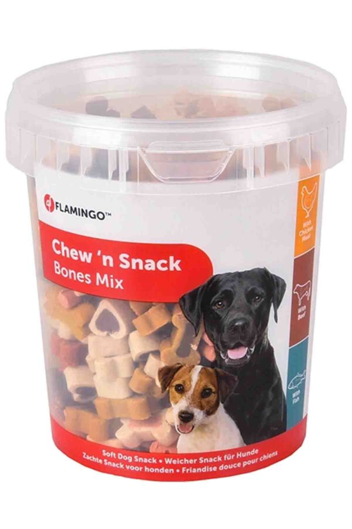 تشویقی سگ فلامینگو Flamingo Chewn Snack Mix، ۵۰۰ گرم