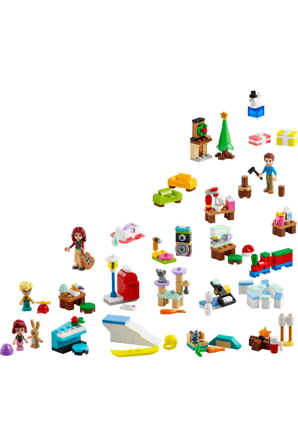 لگو FRIENDS تقویم کریسمس 2024 42637 6 سال بیش از مجموعه ساز 272 قطعه اورجینال LEGO
