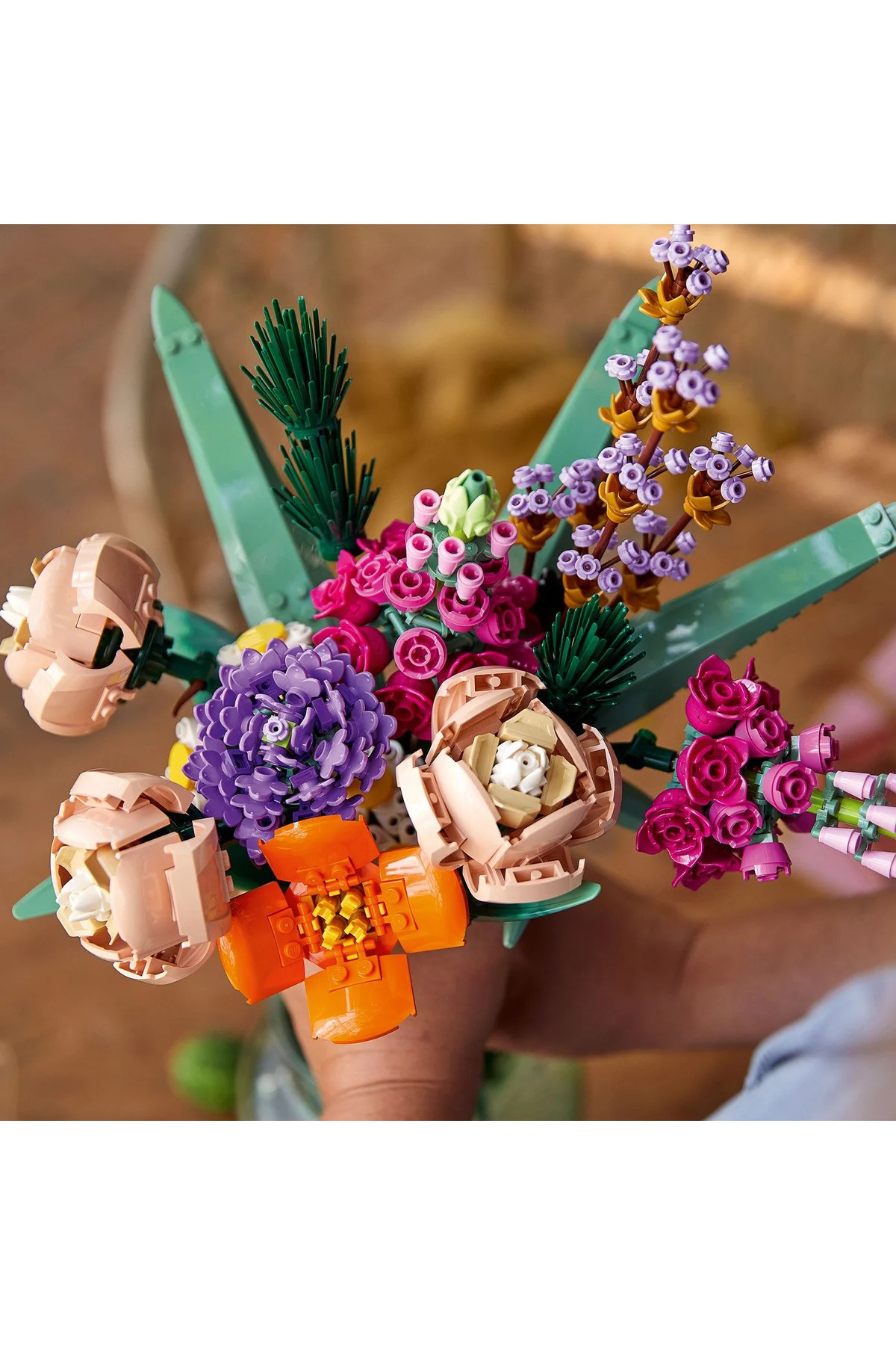 LEGO باقه گل‌های آیکون‌ها 10280 مجموعه ساختاری تزئینی برای بزرگسالان (756 قطعه)