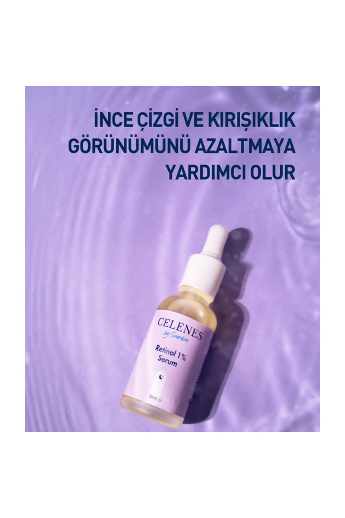 سرم پوست ضد لینک رناول RETINOL SKIN CARE 30 میل Celenes by Sweden