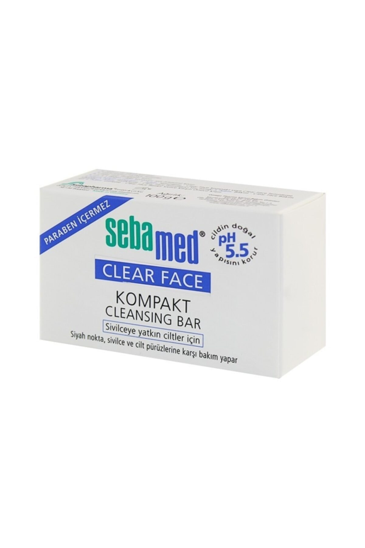 Sebamed صورت پاک کن فشرده جوش پوست بازدارنده سبامد 100 گرم