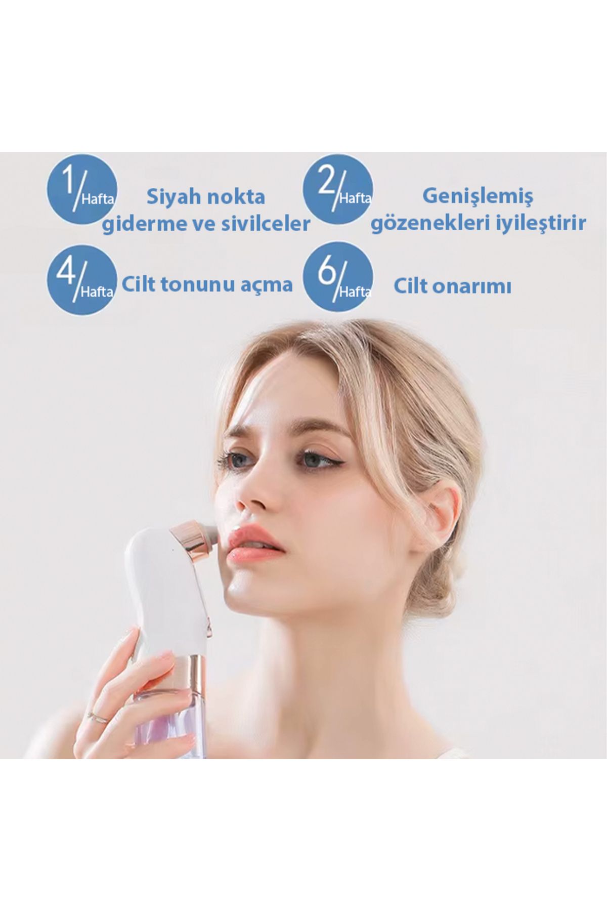 دستگاه پاکسازی جوش سرسیاه جارو شارژی حذف سر سیاه با مخزن آب EZERE