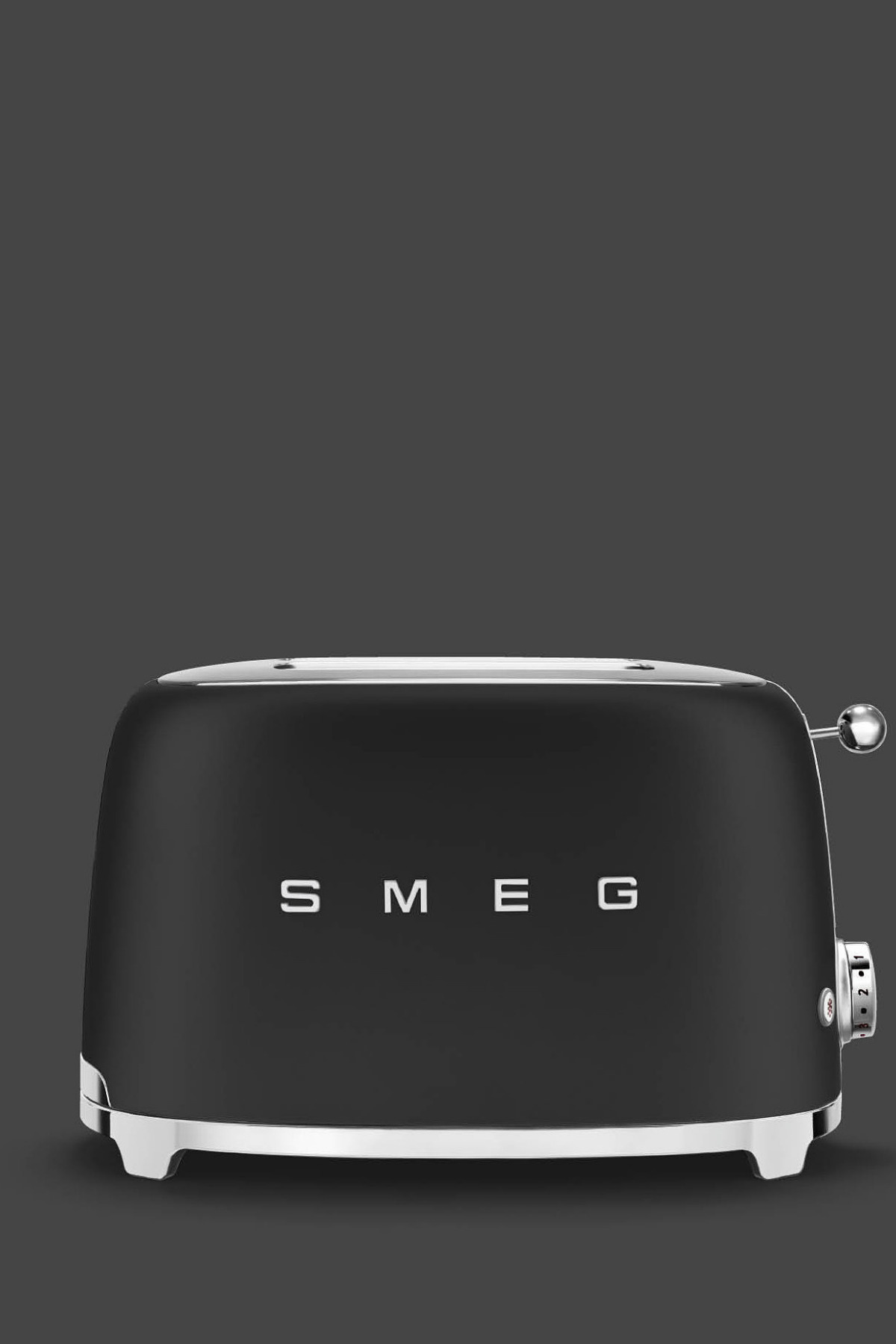 توستر رترو مشکی مات TSF01BLMEU اورجینال Smeg