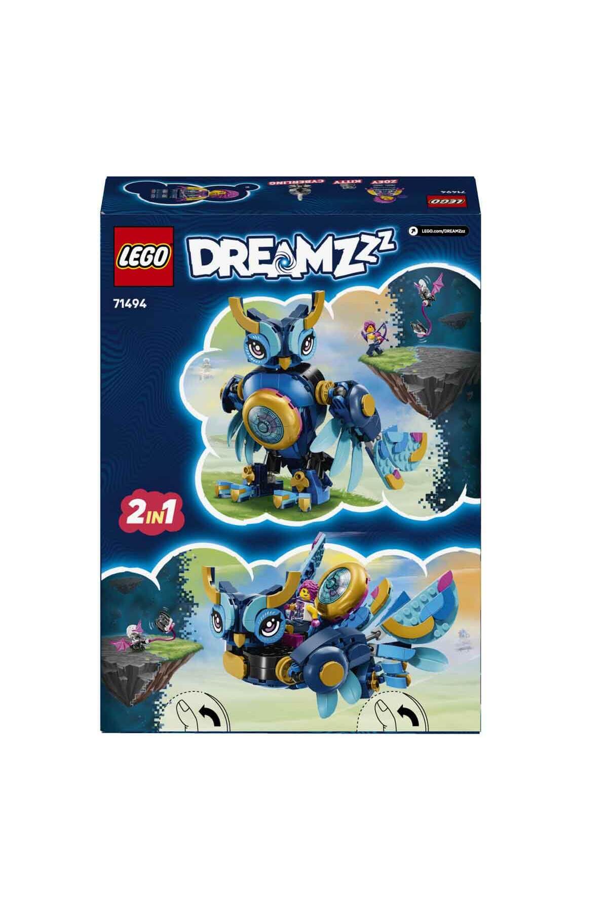 لگو و اسباب بازی های ساخت محور DREAMZZZ ZOEY'S TIME OWL 71494 مدل پرنده مینی برای کودکان 8 سال به بالا از ترکیه LEGO