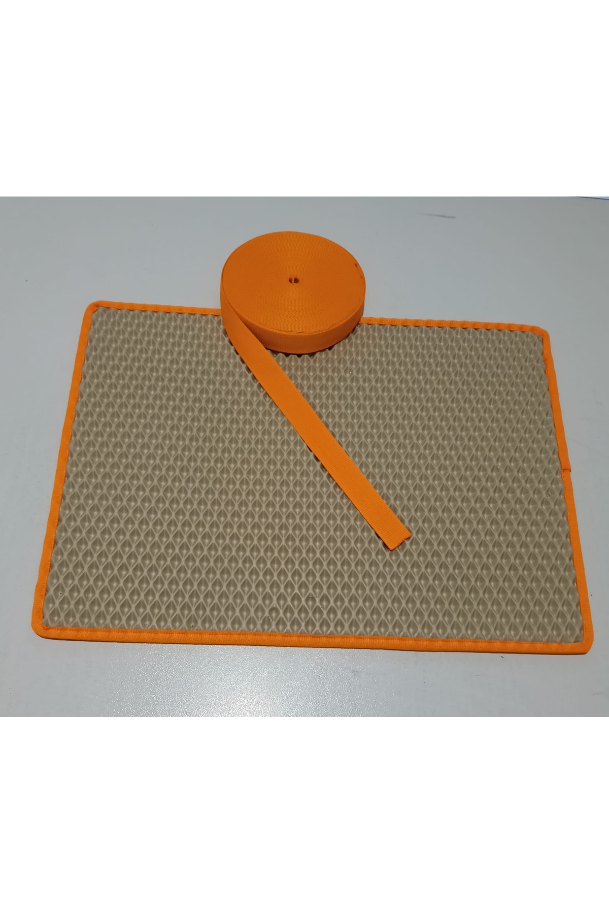زیرانداز خاک گربه ضدآب ایوامکس دیزاین Evamax Design مدل OTM0063 نارنجی