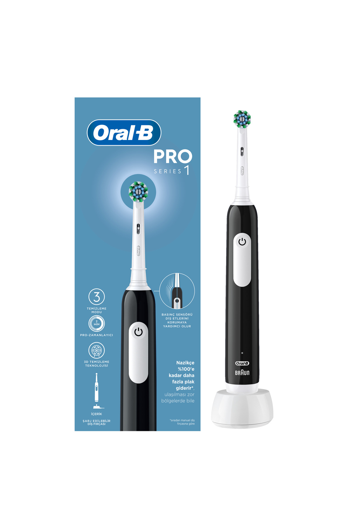 مسواک برقی شارژی Oral-B Pro Series 1 مشکی